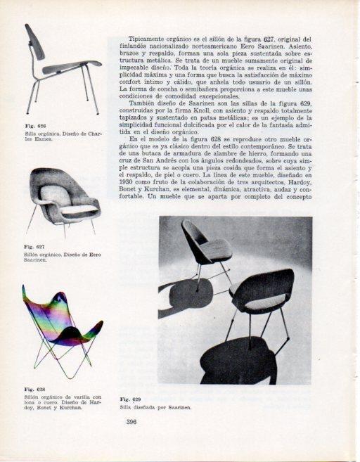 LAMINA V28464: Sillon y silla por Saarinen