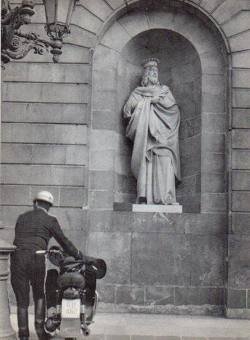 LAMINA V28034: Estatua a Jaime I El Conquistador por Josep Bover