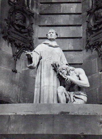LAMINA V28038: Estatua a Joan Fiveller por J. Bover i Mas
