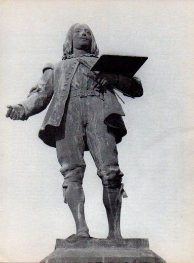 LAMINA V28043: Estatua a Antoni Viladomat i Manalt por T. Tasso i Nadal