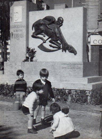 LAMINA V28071: Monumento a Jaume Ferran i Clua, Barcelona