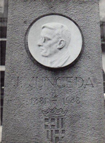 LAMINA V28079: Medallon de J. Junceda i Supervia, Barcelona