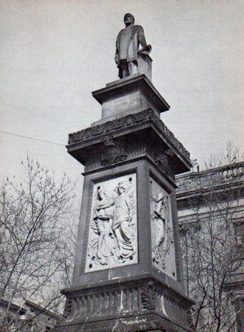 LAMINA V28049: Monumento a A. Victor Lopez y Lopez de la Madrid, Barcelona