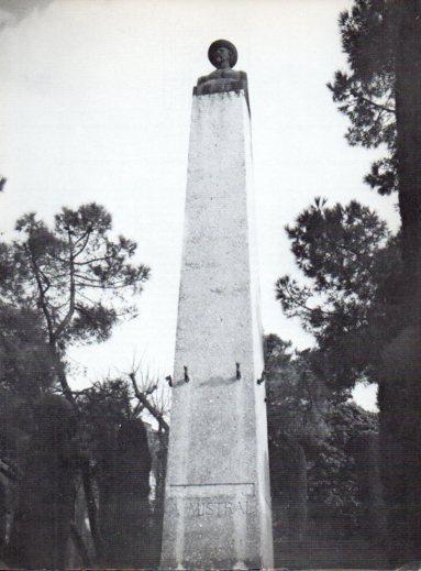 LAMINA V28055: Monumento a Frederic Mistral, Barcelona