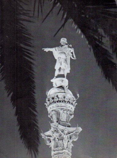 LAMINA V28058: Monumento a Cristobal Colon en Barcelona