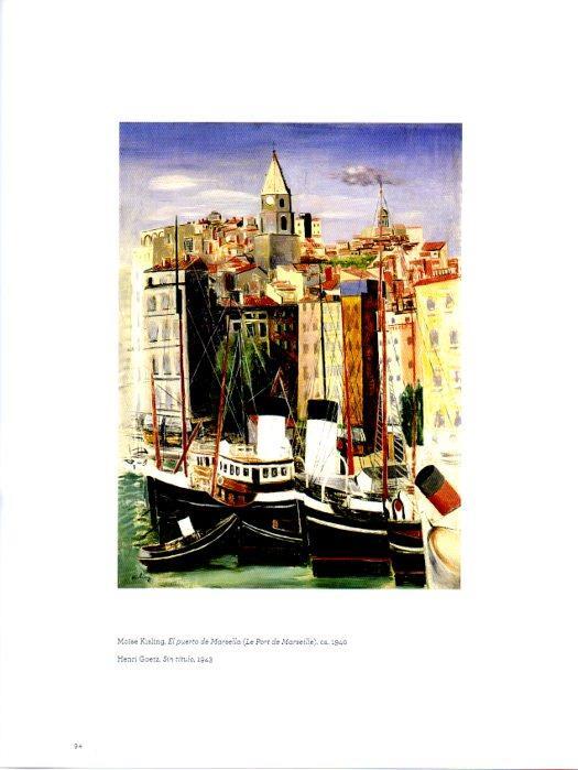 LAMINA V27954: El puerto de Marsella por Moise Kisling