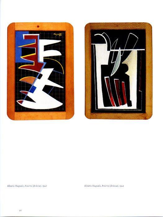 LAMINA V27952: Pizarra por Alberto Magnelli 1940 y 1942