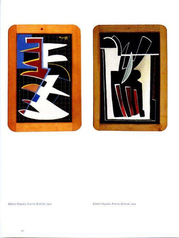 LAMINA V27952: Pizarra por Alberto Magnelli 1940 y 1942