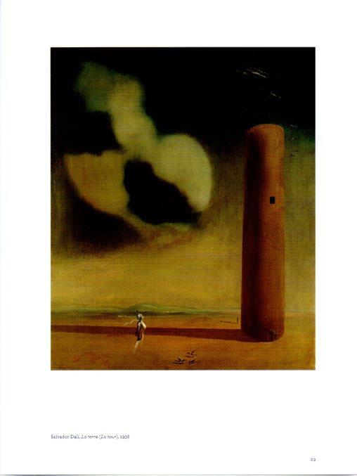 LAMINA V27924: La Torre por Salvador Dali
