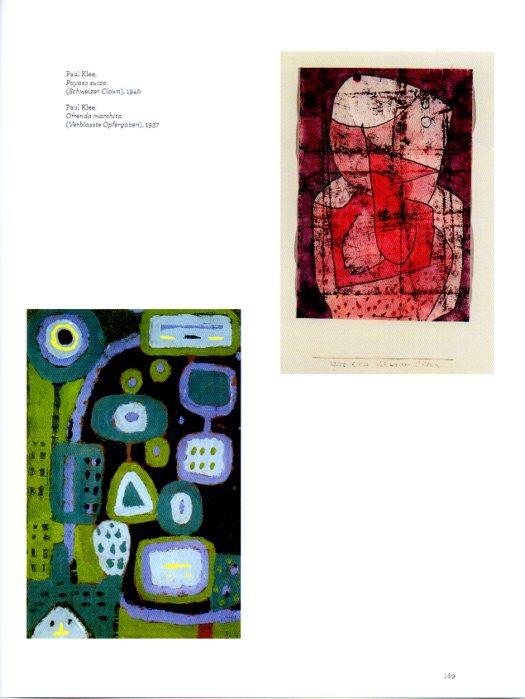 LAMINA V27988: Payaso suizo y Ofrenda marchita por Paul Klee