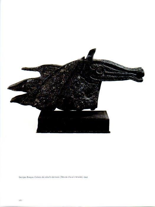 LAMINA V27984: Cabeza de caballo dentada por Georges Braque