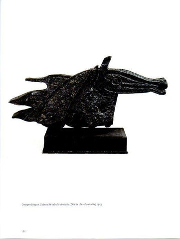 LAMINA V27984: Cabeza de caballo dentada por Georges Braque