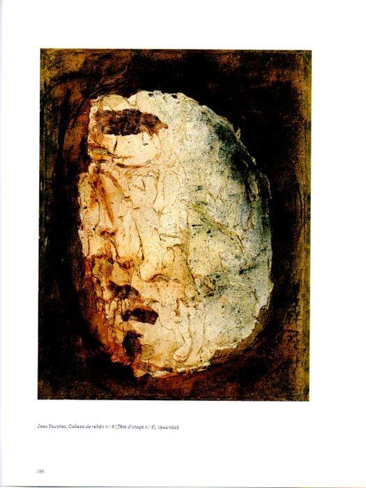LAMINA V27998: Cabeza de rehen nº 8 por Jean Fautrier