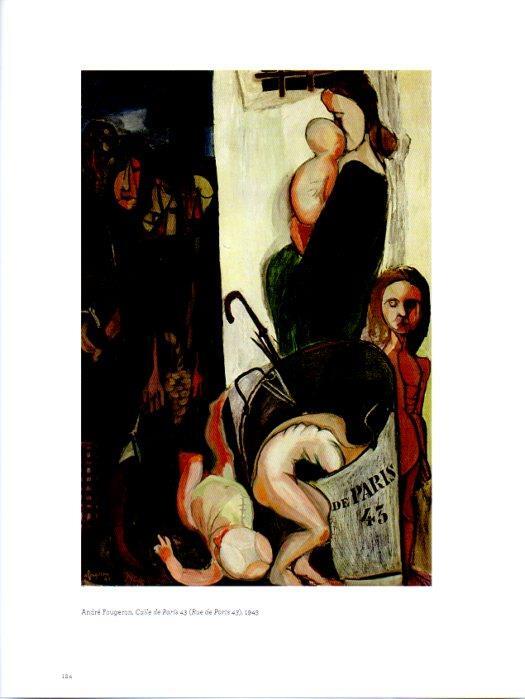 LAMINA V27968: Calle de Paris 43 por Andre Fougeron