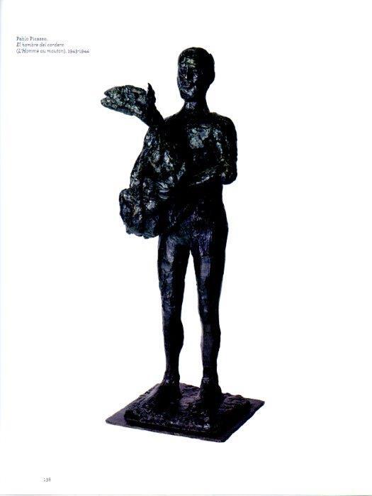 LAMINA V27974: El hombre del cordero por Picasso