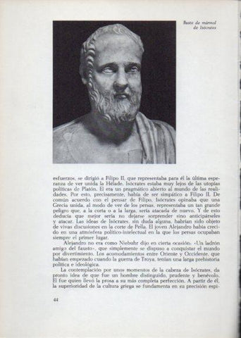 LAMINA V28200: Busto de Isocrates