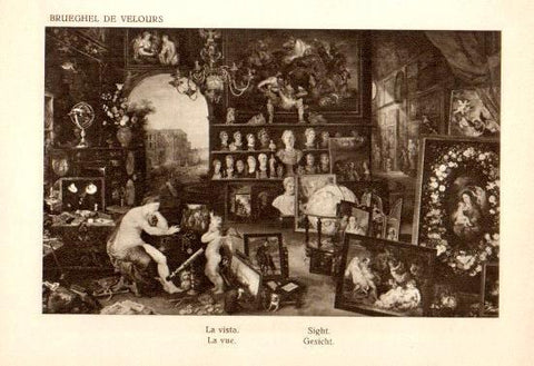 LAMINA V28174: La Vista por Brueghel de Velours