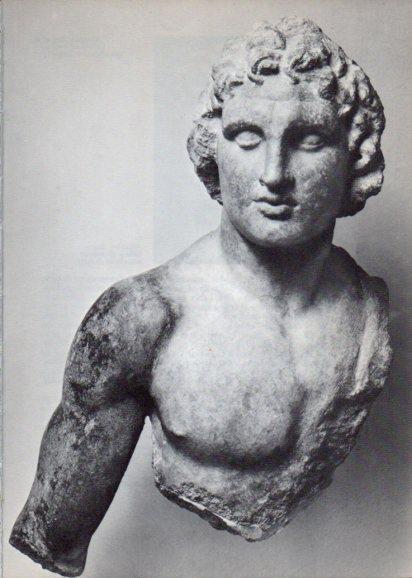 LAMINA V28211: Alejandro Magno, estatuilla de Priene