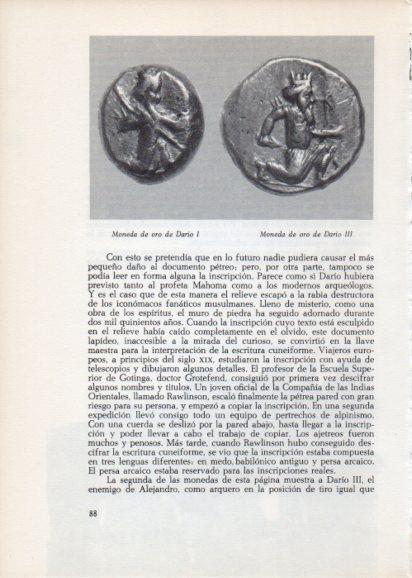 LAMINA V28221: Monedas de Dario I y Dario III