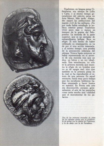 LAMINA V28222: Monedas de Tisafernes y Farnabazo
