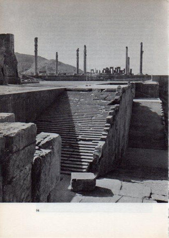 LAMINA V28224: La gran escalinata, Persepolis