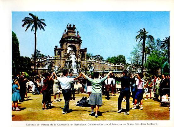 LAMINA V28122: Cascada del Parque de la Ciudadela, Barcelona