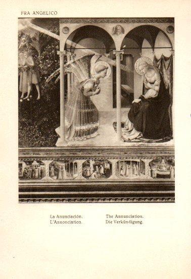 LAMINA V28134: La Anunciacion por Fra Angelico
