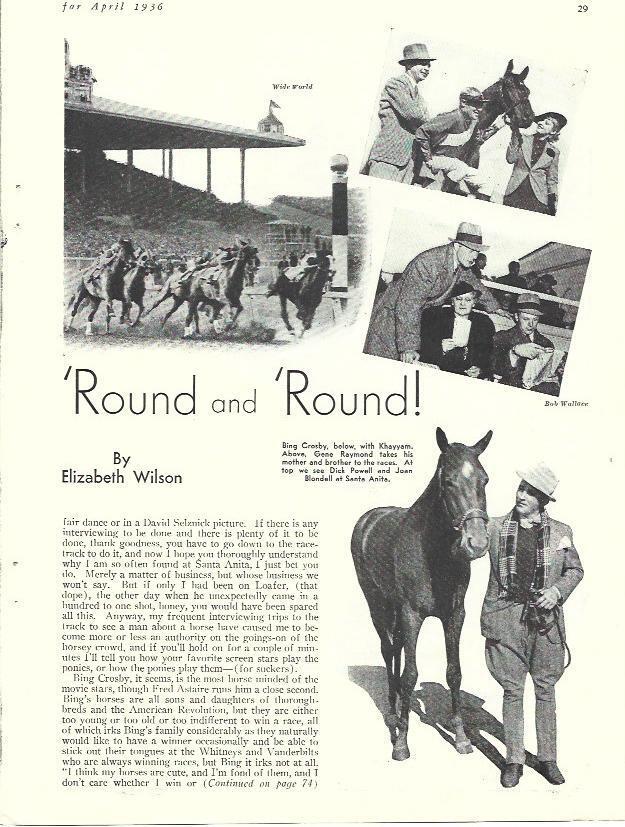 LAMINA 34445: Bing Crosby, Gene Raymond y Dick Powell