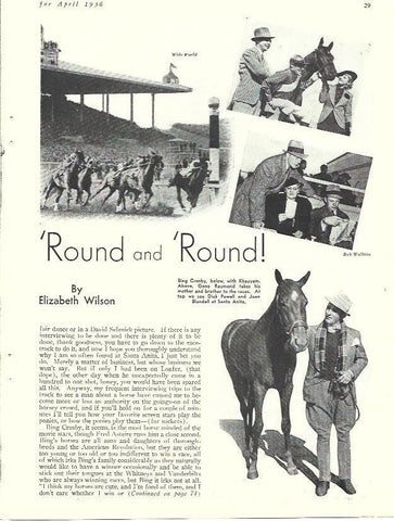 LAMINA 34445: Bing Crosby, Gene Raymond y Dick Powell