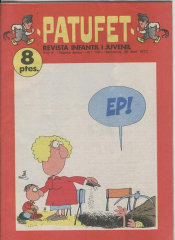 Patufet segona epoca numero 106: Els nord-africans i un cert racisme, El rei de la cerdanya, Jordi Puigventos,