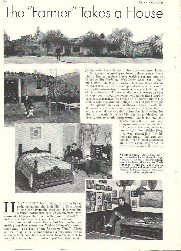 LAMINA 34458: La casa de campo de Henry Fonda