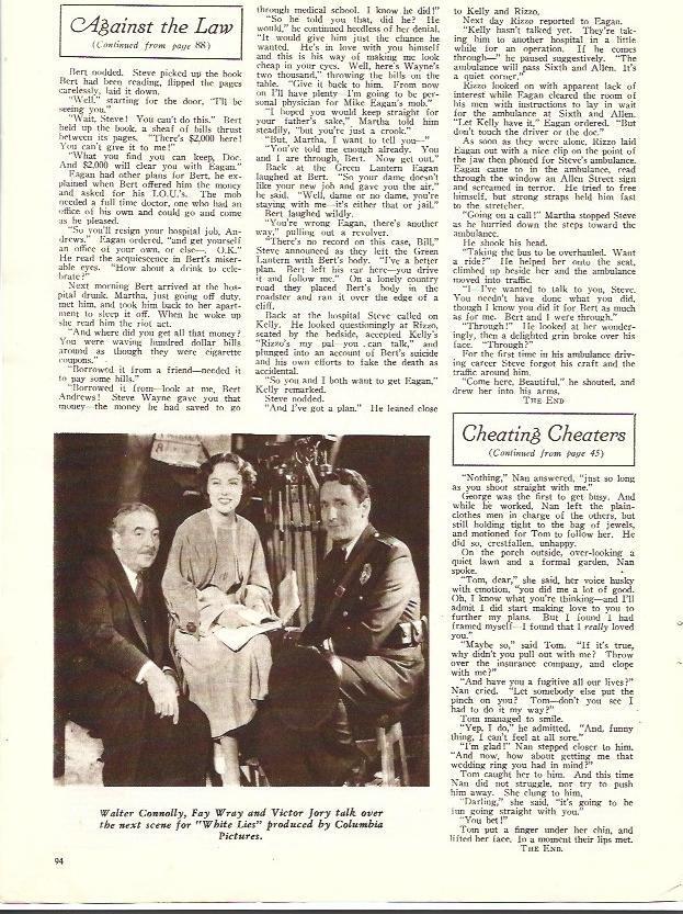 LAMINA 34420: Walter Connolly, Fray Wray y Victor Jory
