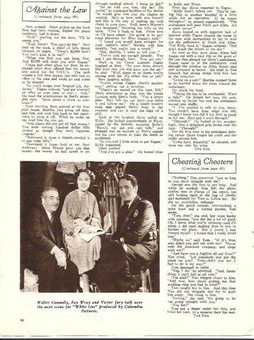 LAMINA 34420: Walter Connolly, Fray Wray y Victor Jory