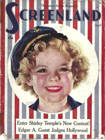 LAMINA 34432: Portada con Shirley Temple