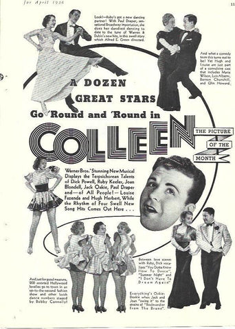 LAMINA 34436: Anuncio de Colleen