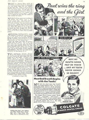 LAMINA 34470: Publicidad de Colgate
