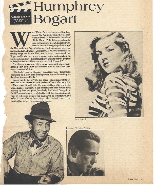 LAMINA 34504: Lauren Bacall y Humphrey Bogart