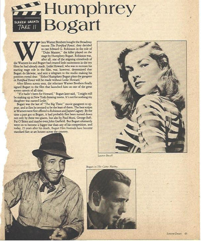 LAMINA 34504: Lauren Bacall y Humphrey Bogart