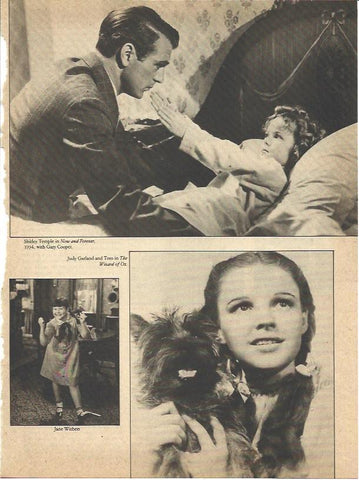 LAMINA 34506: Shirley Temple con Gary Cooper