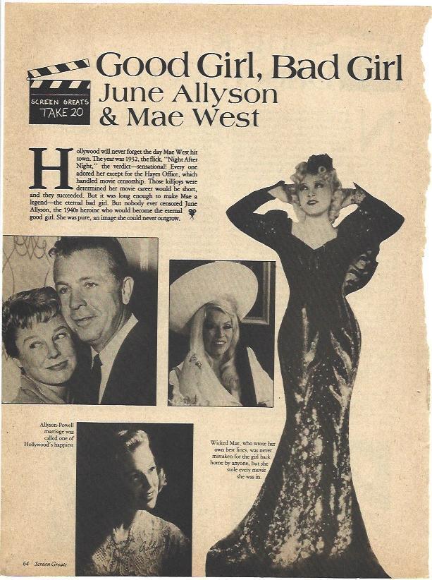 LAMINA 34512: Mae West