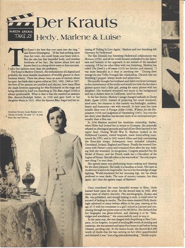 LAMINA 34517: Luise Ranier