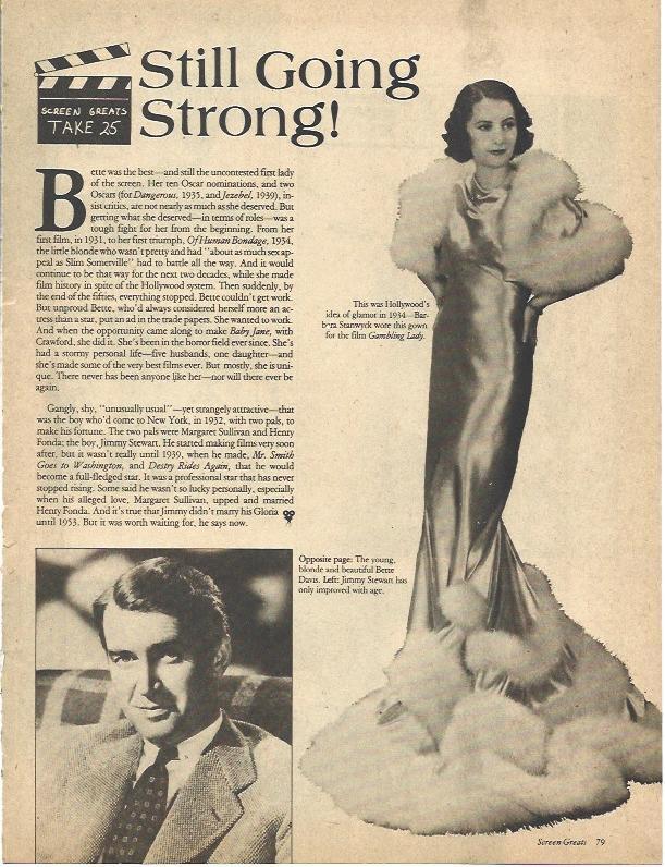 LAMINA 34520: Jimmy Steward y Barbara Stanwyck