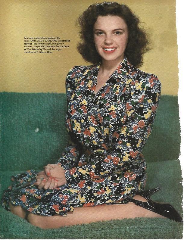 LAMINA 34522: Judy Garland en contraportada