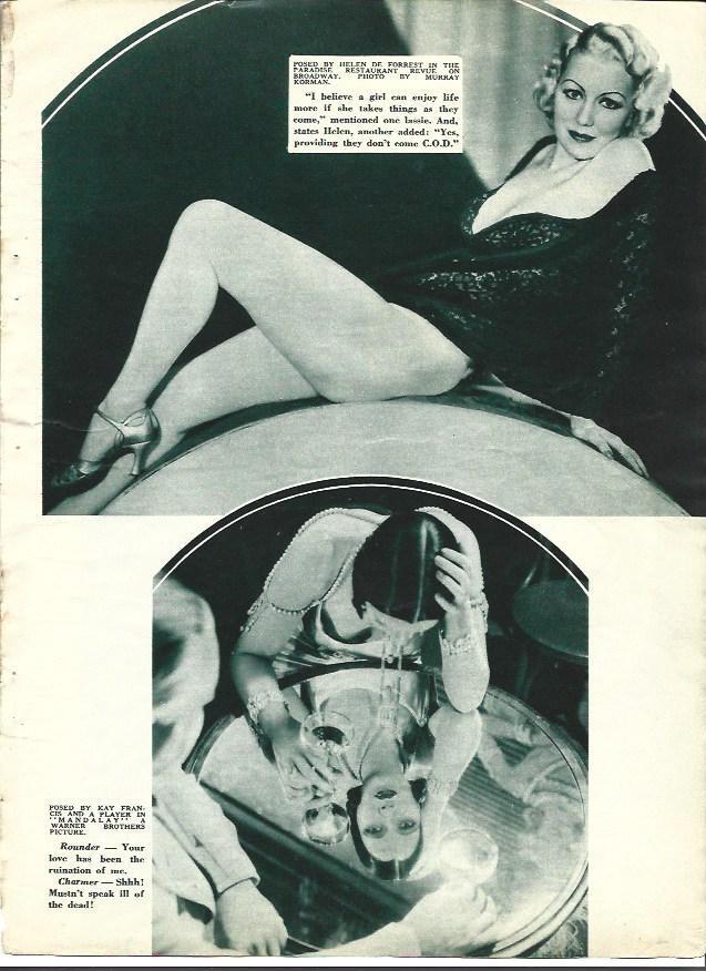 LAMINA 34528: Helen de Forrest y Kay Francis