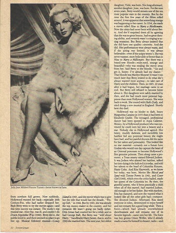 LAMINA 34497: Lana Turner