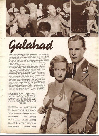 LAMINA 34321: Bette Davis en Kid Galahad