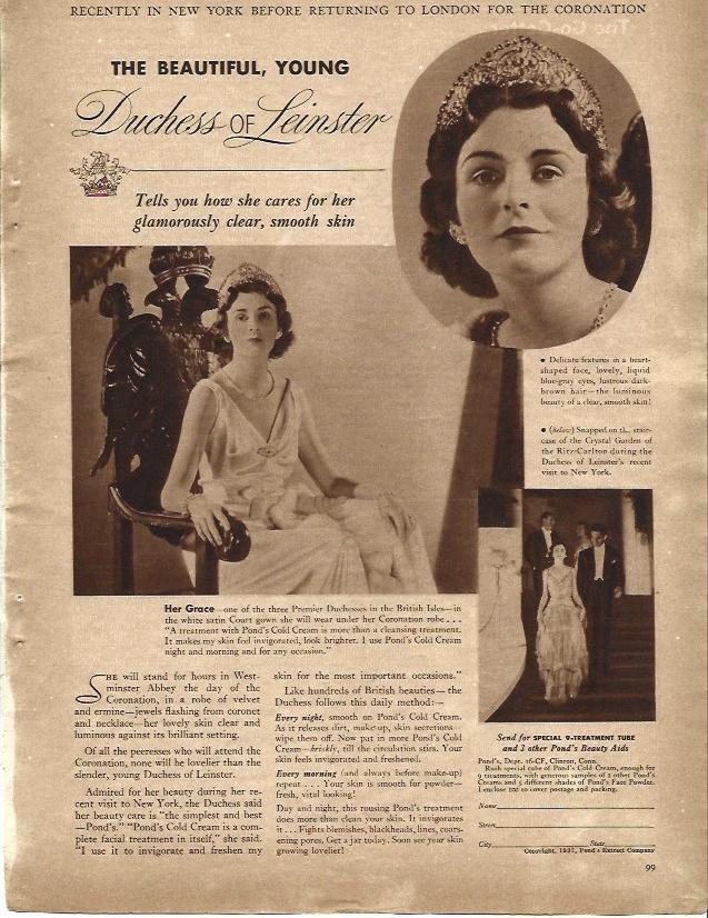 LAMINA 34335: La Duquesa de Leinster