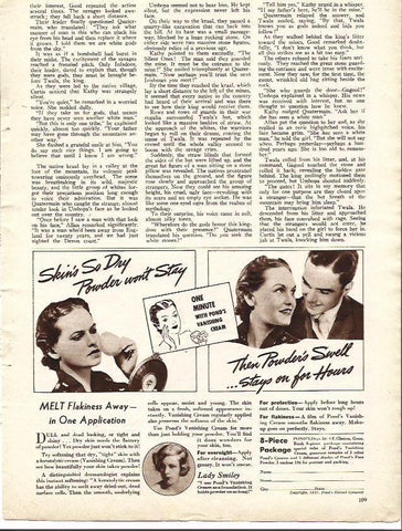 LAMINA 34340: Publicidad de crema Pond's