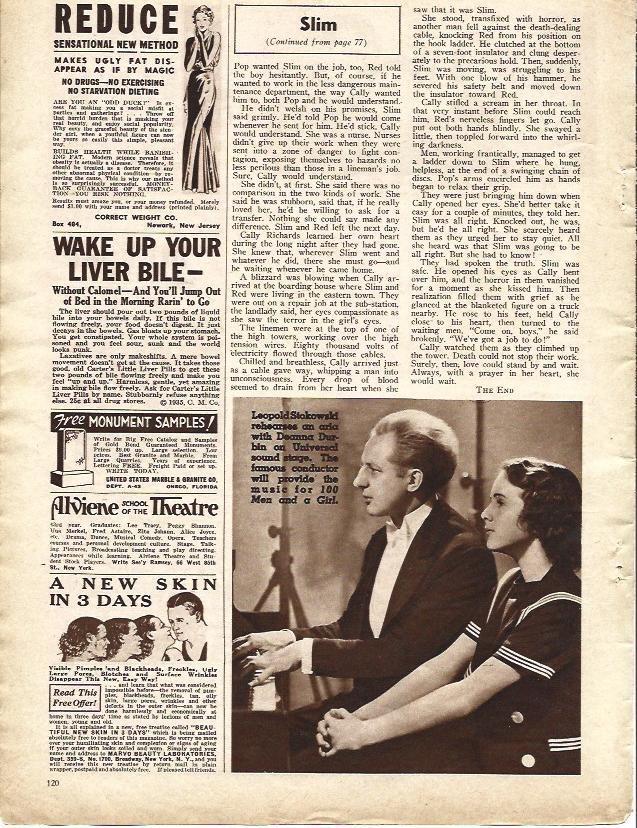 LAMINA 34345: Leopold Stokowadd y Deanna Durbin