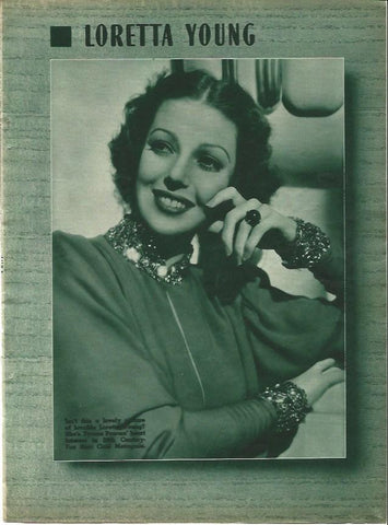 LAMINA 34299: Loretta Young